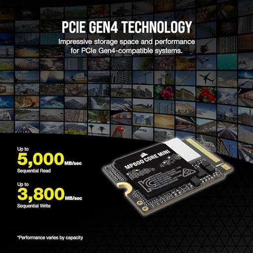 Corsair MP600 1 TB M.2-2230  PCIe 4.0 X4  NVME SSD
