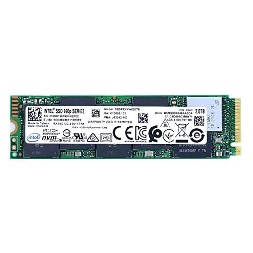 Intel 660P Series 2 TB M.2-2280    SSD