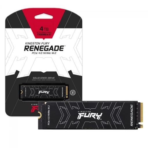 Kingston Fury Renegade 4 TB M.2-2280  PCIe 3.0 X4  NVME SSD