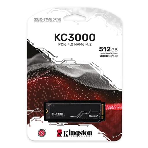 Kingston KC3000 512 GB M.2-2280  PCIe 3.0 X4  NVME SSD