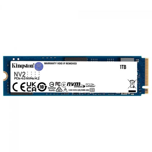 Kingston NV2 1 TB M.2-2280  PCIe 3.0 X4  NVME SSD