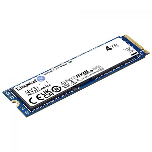 Kingston NV3 4 TB M.2-2280  PCIe 4.0 X4  NVME SSD