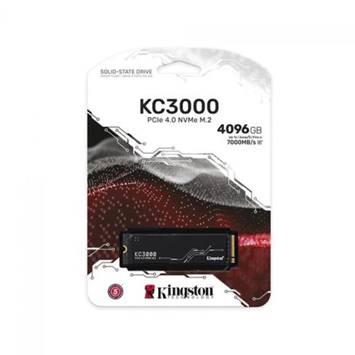 Kingston KC3000 4 TB M.2-2280  PCIe 3.0 X4  NVME SSD