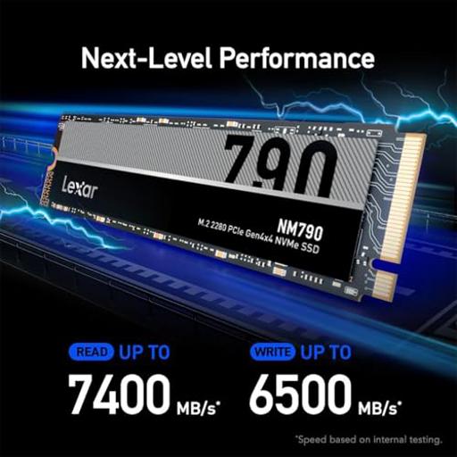 Lexar NM 4 TB M.2-2280  PCIe 4.0 X4  NVME SSD