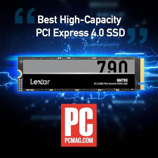 Lexar NM 4 TB M.2-2280  PCIe 4.0 X4  NVME SSD