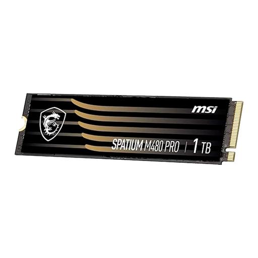 MSI SPATIUM M480 PRO 1 TB M.2-2280  PCIe 4.0 X4  NVME SSD