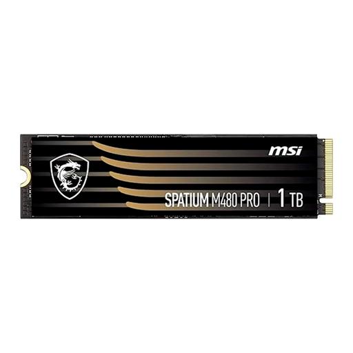 MSI SPATIUM M480 PRO 1 TB M.2-2280  PCIe 4.0 X4  NVME SSD