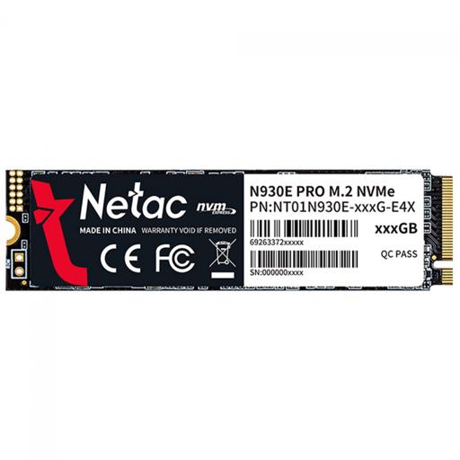 Netac N930E PRO 128 GB M.2-2280  PCIe 3.0 X4  NVME SSD