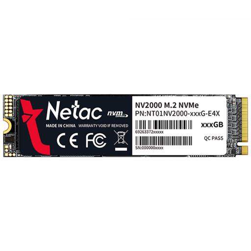 Netac NV2000 256 GB M.2-2280  PCIe 3.0 X4  NVME SSD