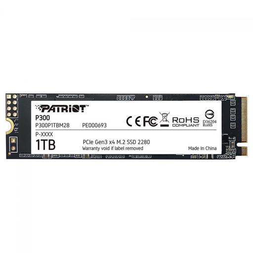Patriot P300 1 TB M.2-2280  PCIe 3.0 X4  NVME SSD