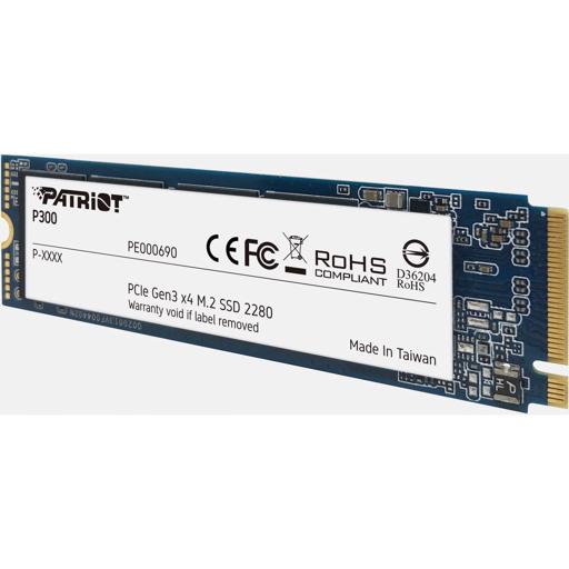 Patriot P300 256 GB M.2-2280  PCIe 3.0 X4  NVME SSD