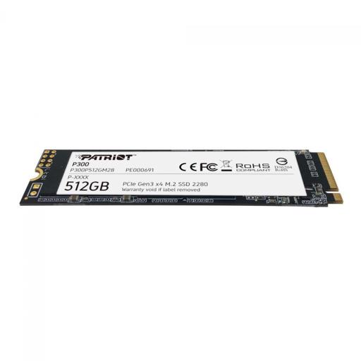 Patriot P300 512 GB M.2-2280  PCIe 3.0 X4  NVME SSD