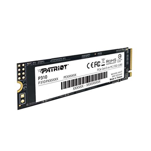 Patriot P310 480 GB M.2-2280  PCIe 3.0 X4  NVME SSD