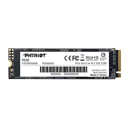 Patriot P310 480 GB M.2-2280  PCIe 3.0 X4  NVME SSD
