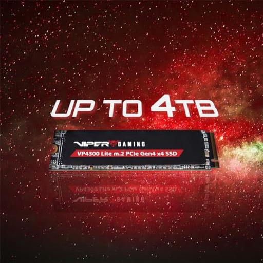 Patriot Viper VP4300 Lite 1 TB M.2-2280  PCIe 4.0 X4  NVME SSD