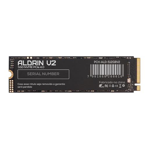 Pichau Aldrin 512 GB M.2-2280  PCIe 4.0 X4  NVME SSD