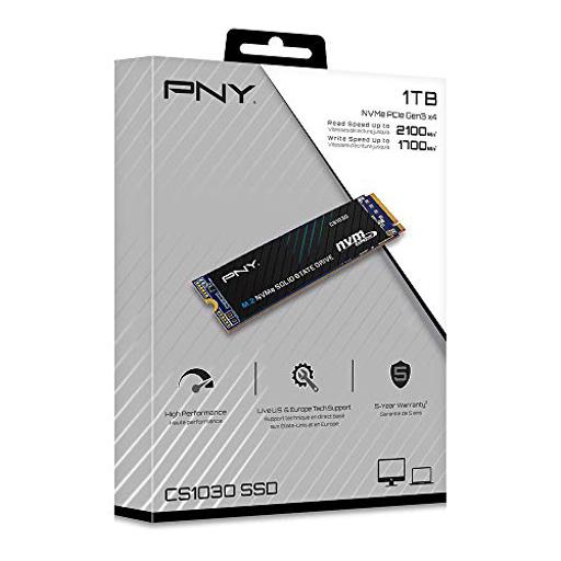 PNY CS 1 TB M.2-2280  PCIe 3.0 X4  NVME SSD