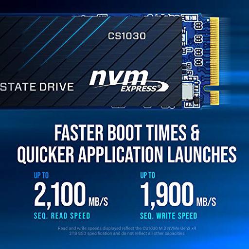 PNY CS 1 TB M.2-2280  PCIe 3.0 X4  NVME SSD