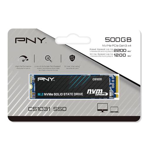 PNY CS 500 GB M.2-2280  PCIe 3.0 X4  NVME SSD
