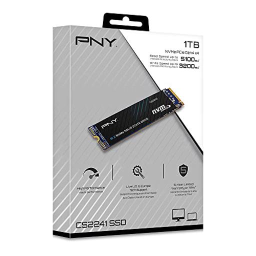 PNY CS 1 TB M.2-2280  PCIe 4.0 X4  NVME SSD