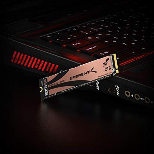 Sabrent Rocket 4 Plus 2 TB M.2-2280  PCIe 3.0 X4  NVME SSD