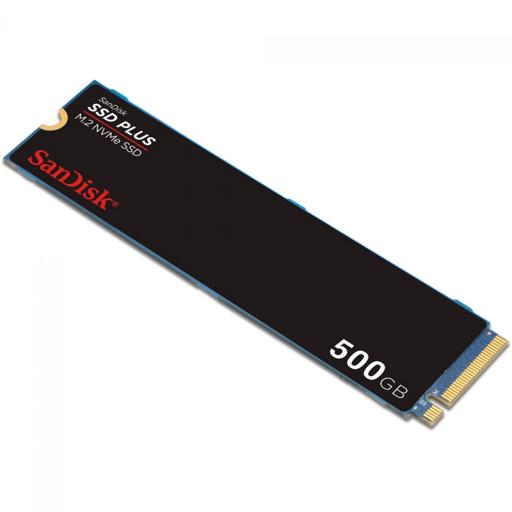 SanDisk Plus 500 GB M.2-2280  PCIe 3.0 X4  NVME SSD