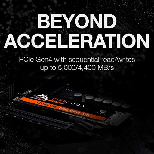 Seagate FireCuda 2 TB M.2-2280  PCIe 3.0 X4  NVME SSD