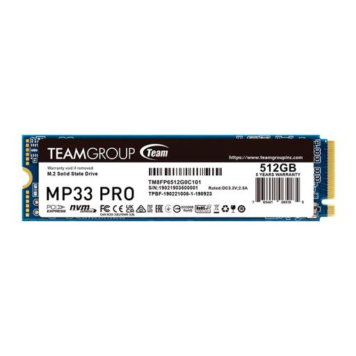 TeamGroup MP33 512 GB M.2-2280  PCIe 3.0 X4  NVME SSD