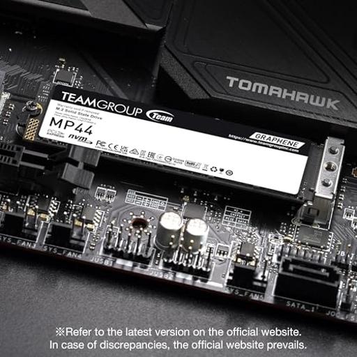 TeamGroup MP44 4 TB M.2-2280  PCIe 4.0 X4  NVME SSD
