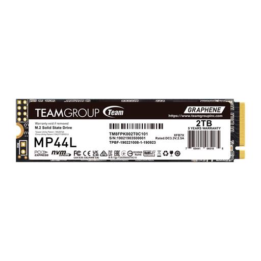 TeamGroup MP44L 2 TB M.2-2280  PCIe 4.0 X4  NVME SSD