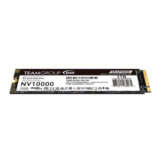 TeamGroup NV10000 1 TB M.2-2280  PCIe 5.0 X4  NVME SSD