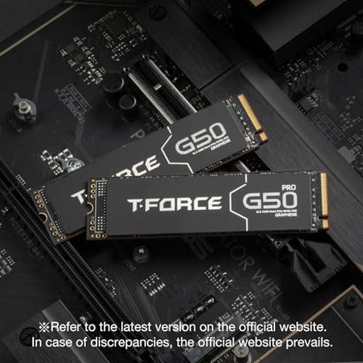 TeamGroup T-FORCE G50 2 TB M.2-2280  PCIe 4.0 X4  NVME SSD
