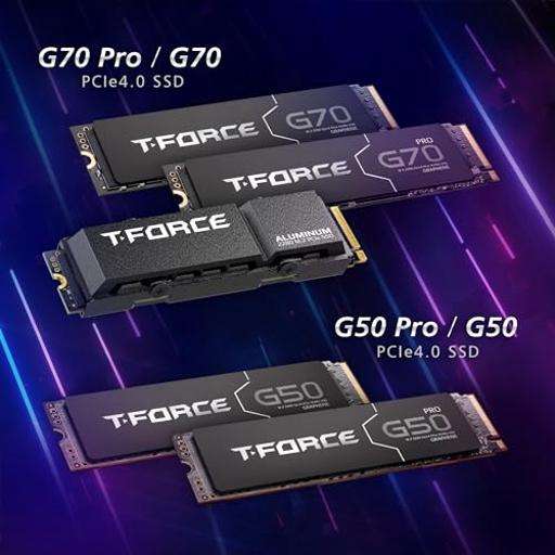TeamGroup T-FORCE G50 2 TB M.2-2280  PCIe 4.0 X4  NVME SSD