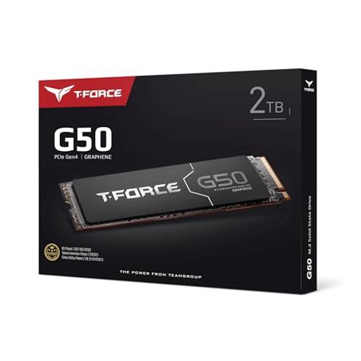 TeamGroup T-FORCE G50 2 TB M.2-2280  PCIe 4.0 X4  NVME SSD