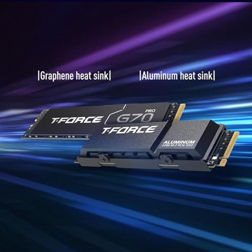 TeamGroup T-FORCE G70 PRO Graphene 2 TB M.2-2280  PCIe 4.0 X4  NVME SSD