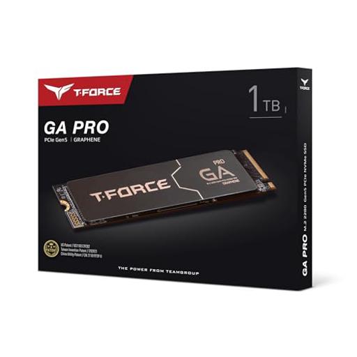 TeamGroup T-Force GA Pro 1 TB M.2-2280  PCIe 5.0 X4  NVME SSD