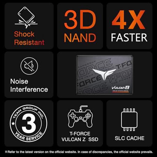 TeamGroup  T-Force Vulcan Z 256 GB 2.5