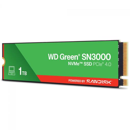 Western Digital SN3000 1 TB M.2-2280  PCIe 4.0 X4  NVME SSD