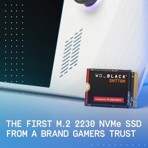 Western Digital SN770M 1 TB M.2-2230  PCIe 4.0 X4  NVME SSD