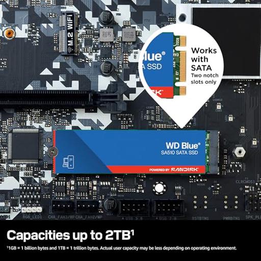 Western Digital WD Blue 1 TB M.2-2280    SSD