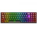 Teclado Redragon Pollux Pro Clear RGB