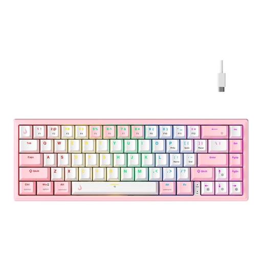 Rise Mode GM1 Pro White and Pink RGB