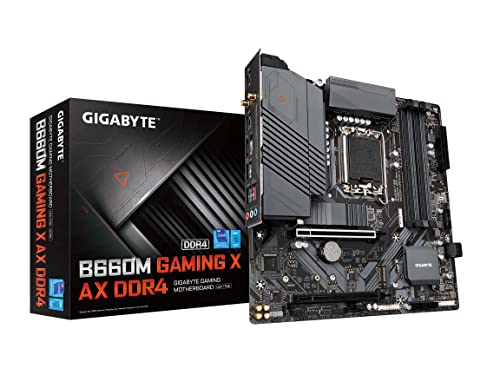 Gigabyte B660M GAMING X AX DDR4 Micro ATX LGA 1700