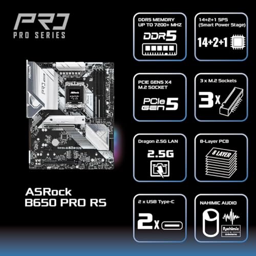 ASRock B650 PRO RS ATX AM5