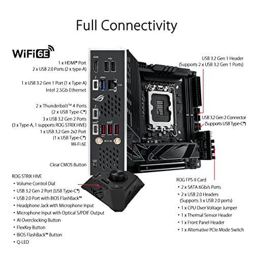 Asus ROG STRIX Z790-I GAMING WIFI Mini ITX LGA 1700