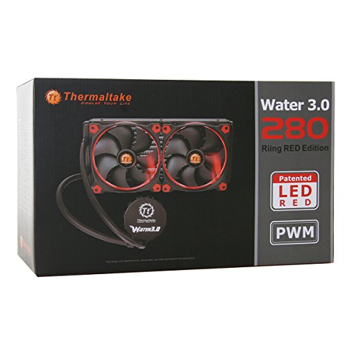 Thermaltake Water 3.0 Riing Red 280 All in One