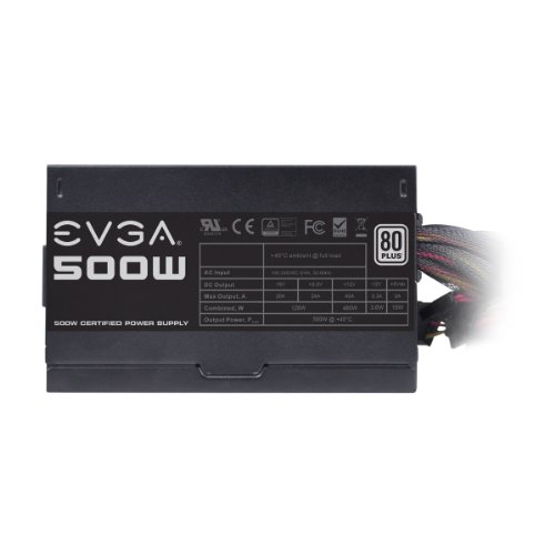 EVGA 100-W1-0500-KR 500 W Certificado 80+  ATX12V / EPS12V