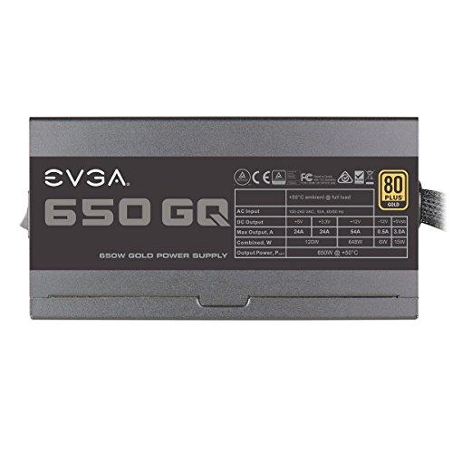 EVGA 210-GQ-0650-V1 650 W Certificado 80+ Gold Full-Modular ATX12V / EPS12V