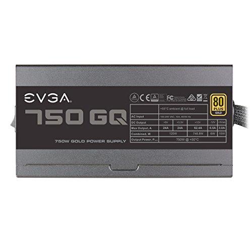 EVGA 750 W 80 plus Gold 750 W Certificado 80+ Gold Semi ATX12V / EPS12V
