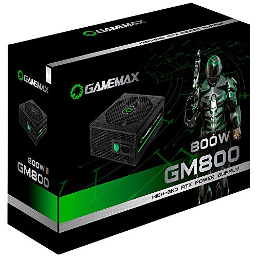 Gamemax GM800 800 W Certificado 80+ Bronze Semi ATX